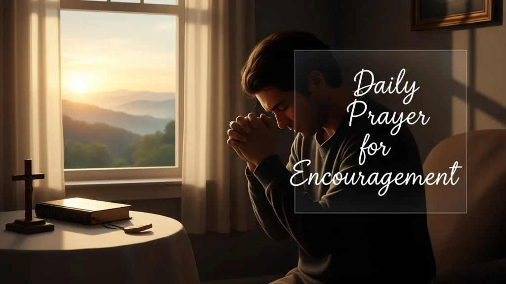 Daily Prayer for Encouragement