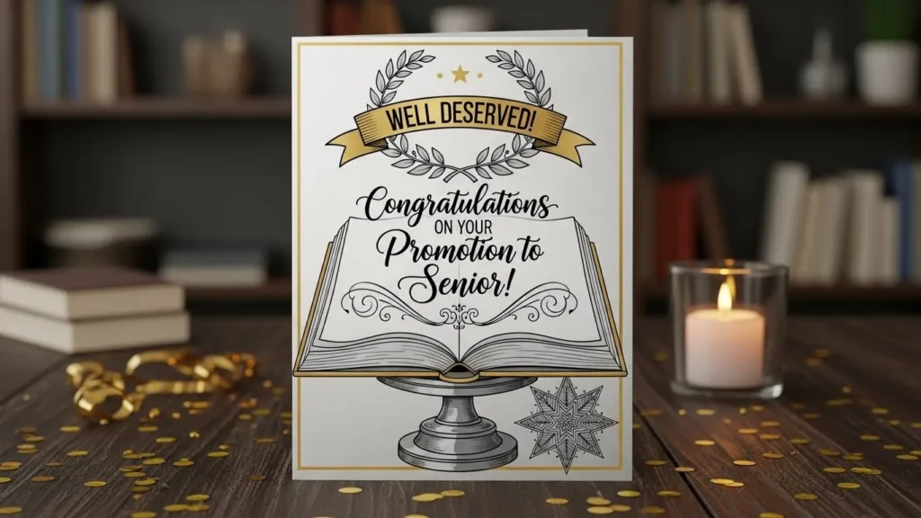 Emotional Congratulations Messages for Promotion to Senior