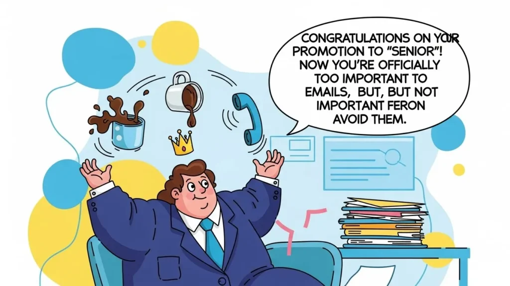 Funny Congratulations Messages for Promotion to Senior