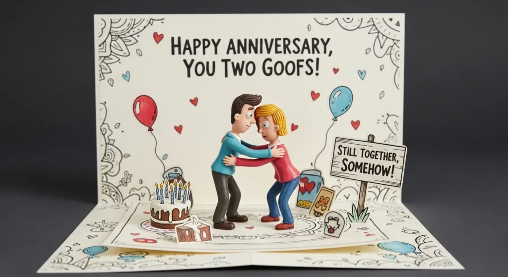 Anniversary Wishes Funny for Friends