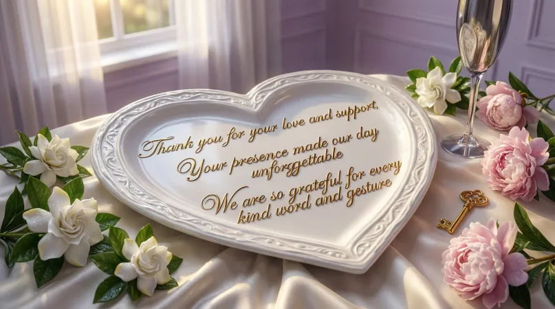 Appreciation Bridal Shower Thank You Messages