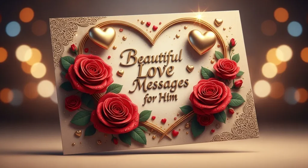 Beautiful Love Messages for Him