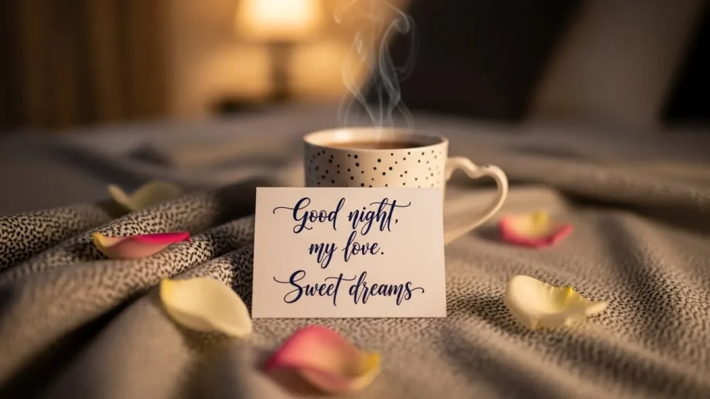 Caring Good Night Messages for Husband