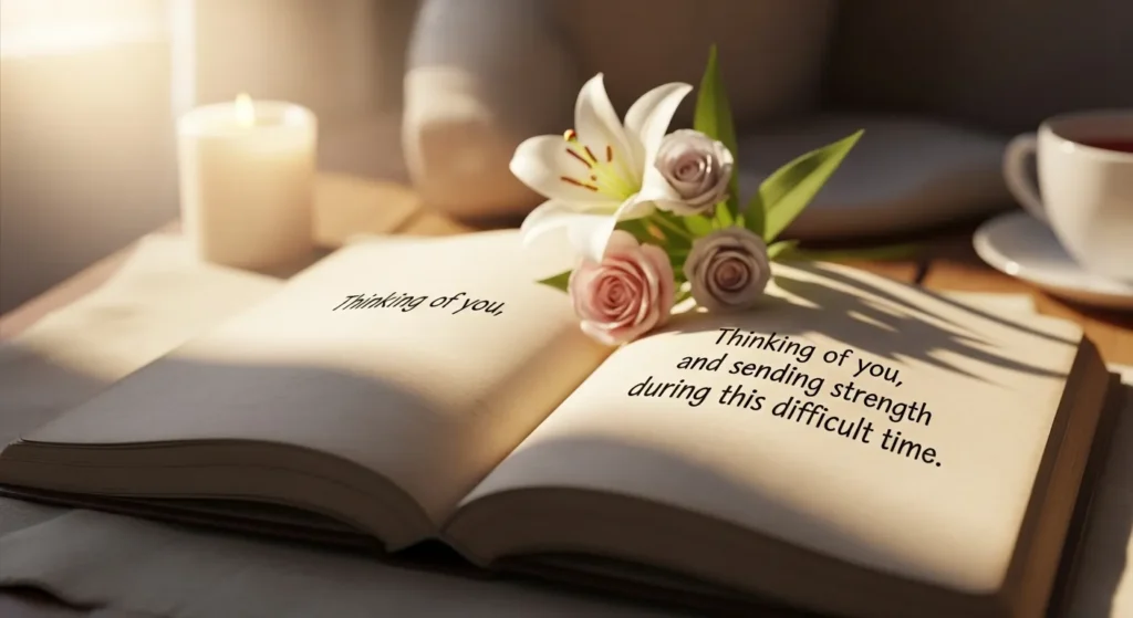 Comforting Thinking of You Messages for Loss