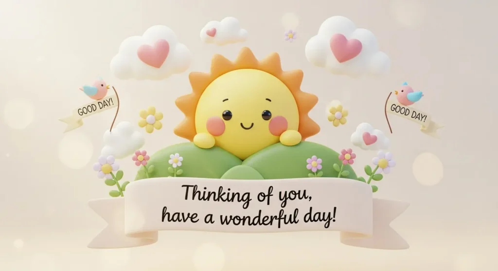 Cute Good Day Messages for Him