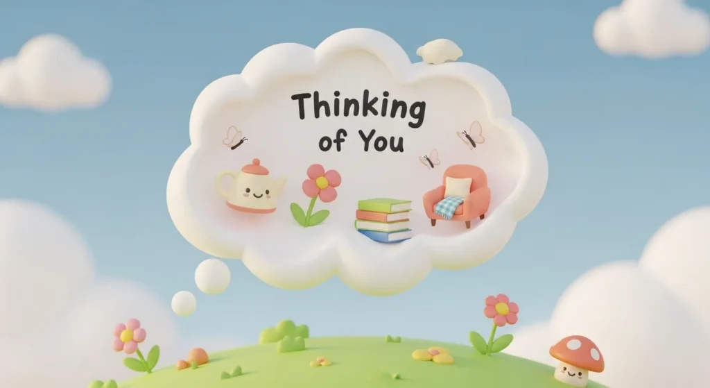 Cute Thinking of You Messages for a Friend