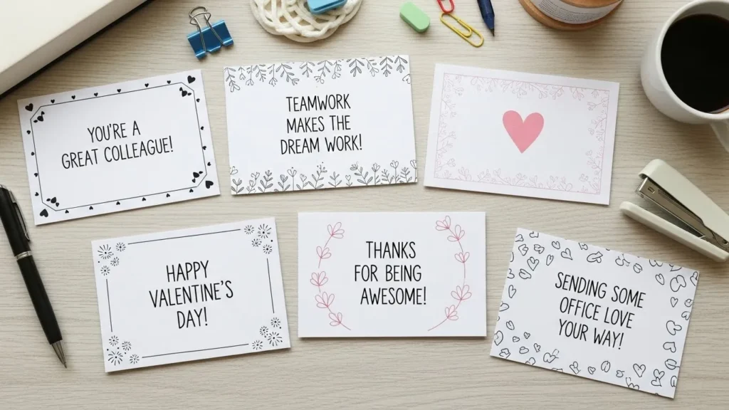 Cute Valentine Messages for Coworkers