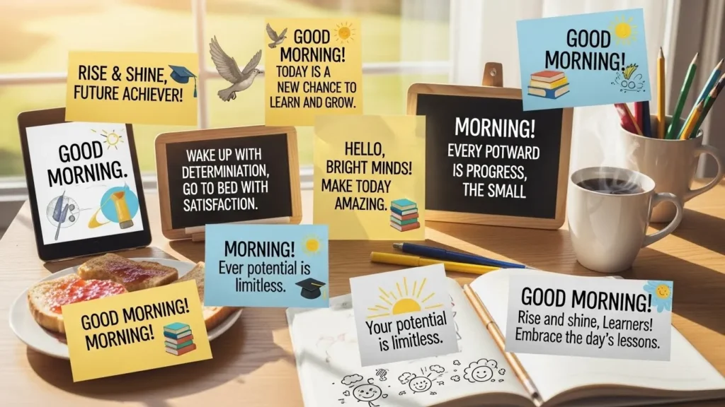 Encouraging Good Morning Messages for Students