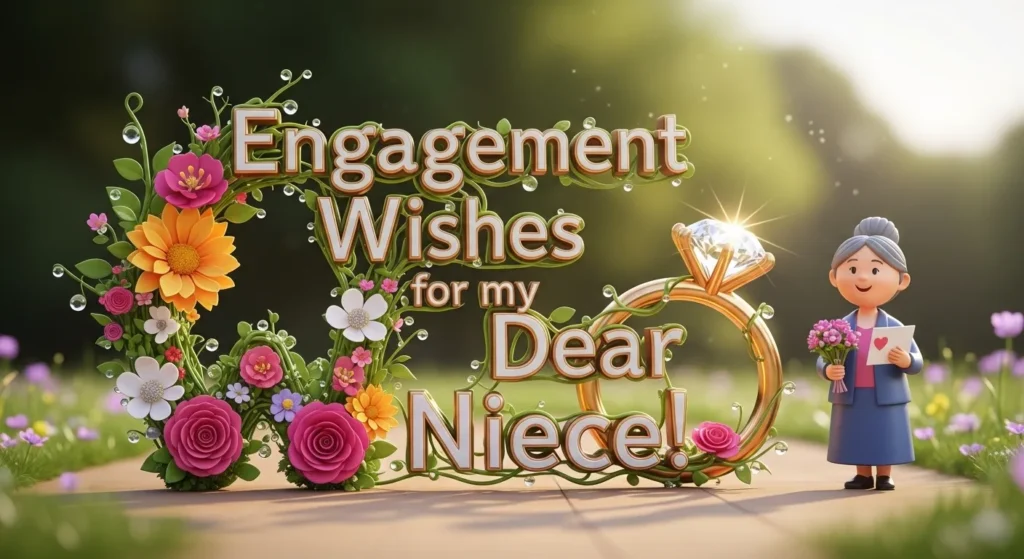Engagement Wishes for Niece from Aunt 