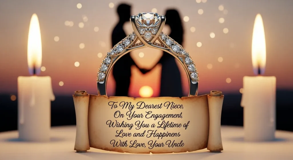 Engagement Wishes for Niece from Uncle 