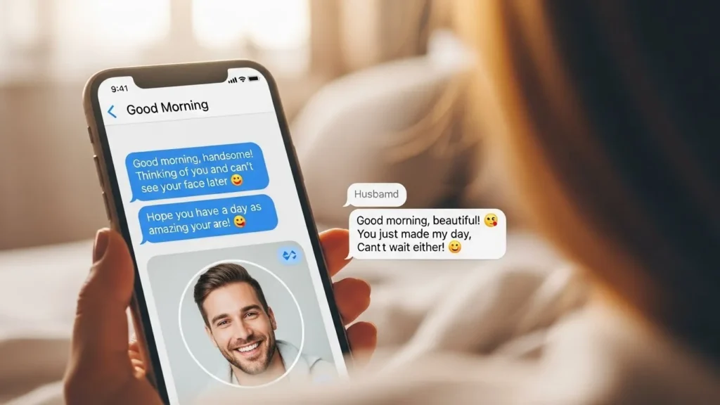 Flirty Good Morning Texts for Husband