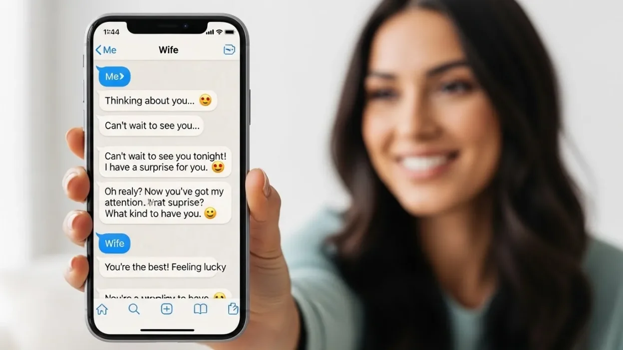 Flirty Text Messages for Wife