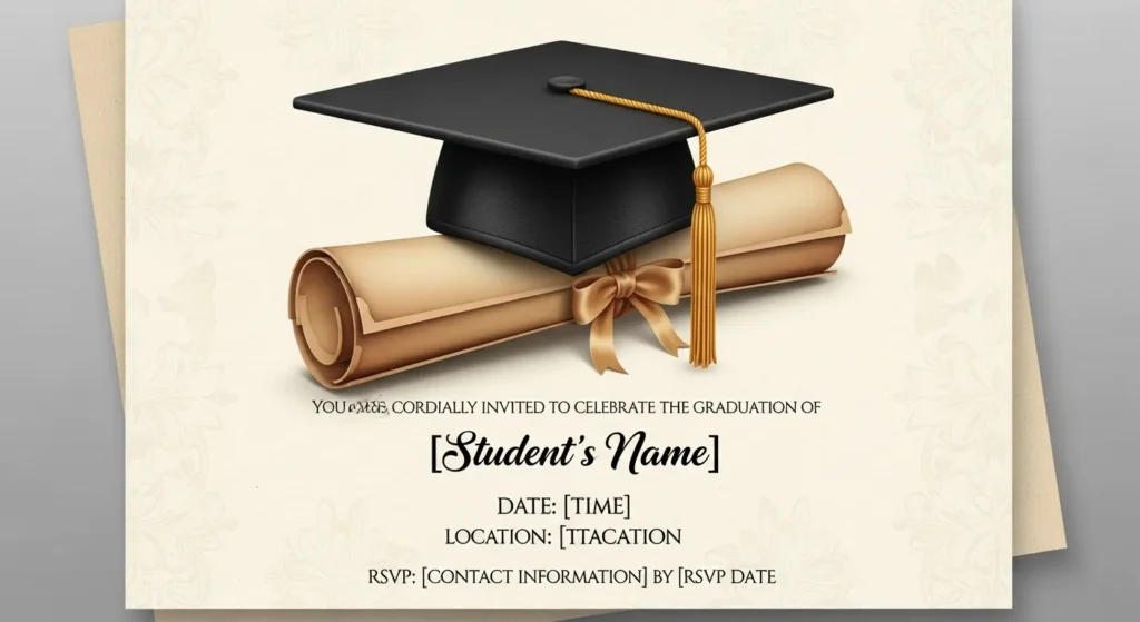 Formal Graduation Invitation Messages