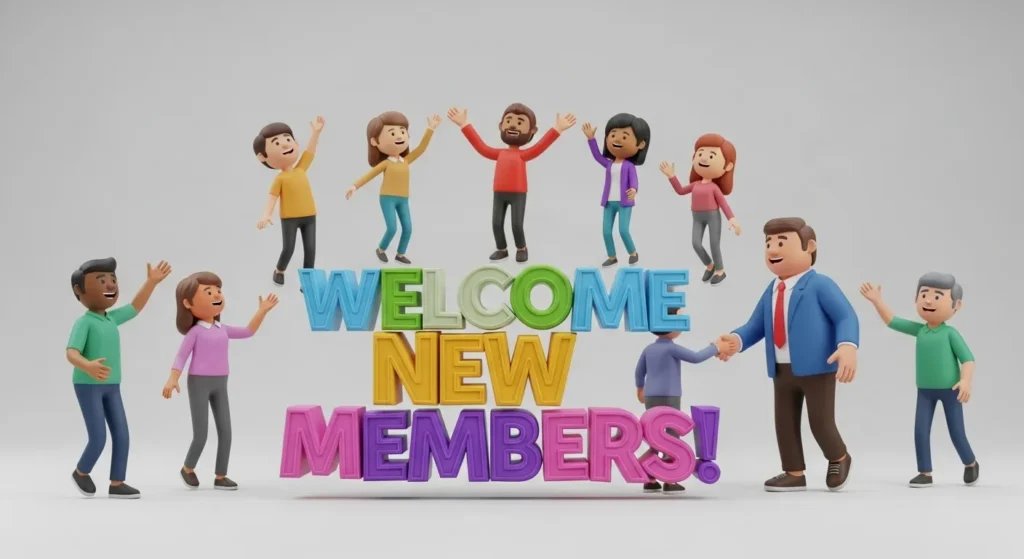 Friendly Welcome Messages for New Members