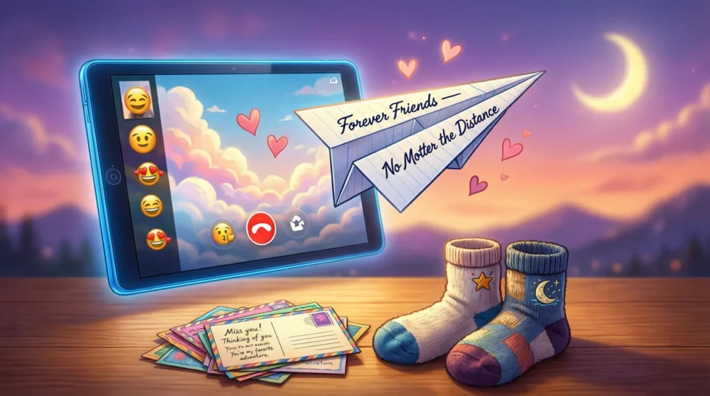 Friendship Messages for Long Distance Best Friend