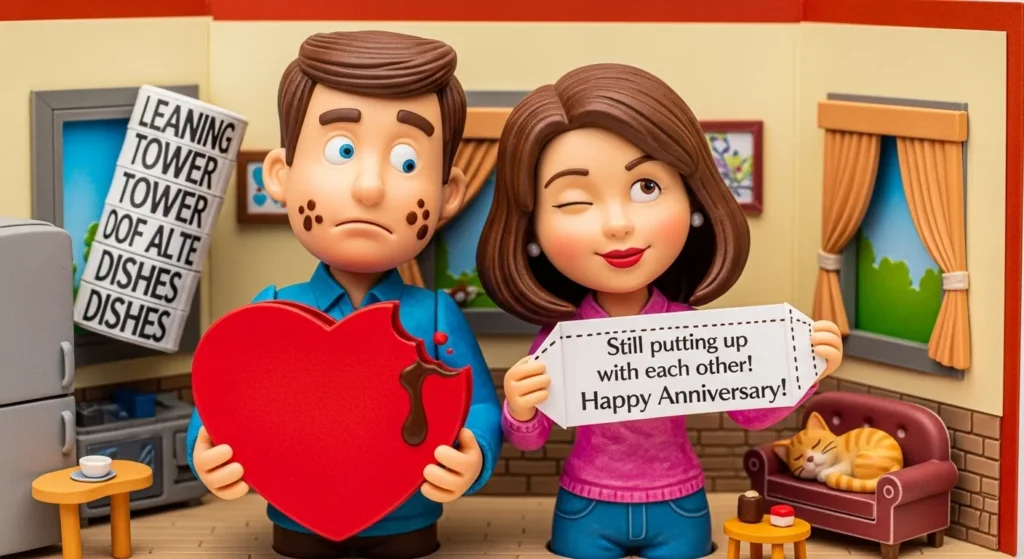 Funny Anniversary Messages for a Couple