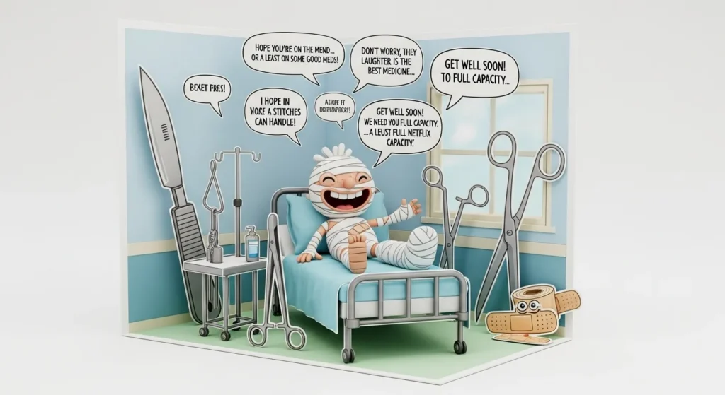 Funny Get Well Soon Messages After Surgery