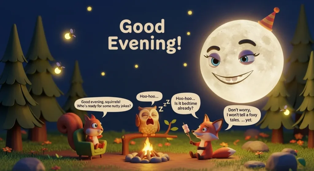 Funny Good Evening Messages
