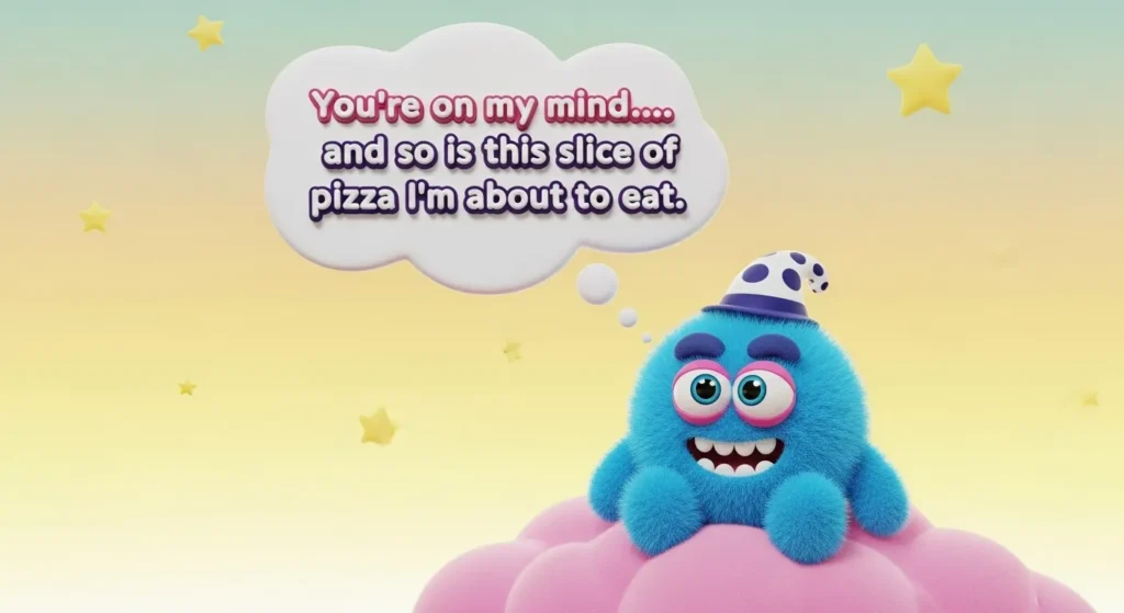 Funny Short Thinking of You Messages