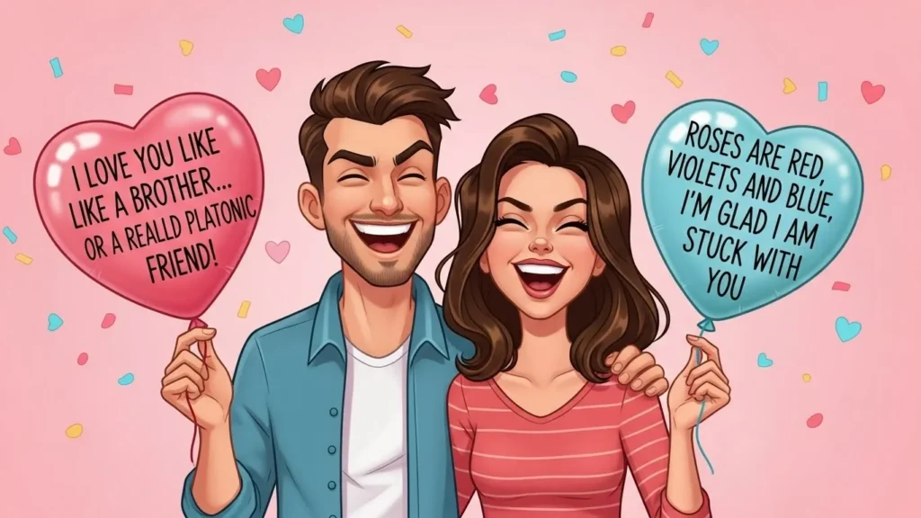 Funny Valentine Messages for Best Friend