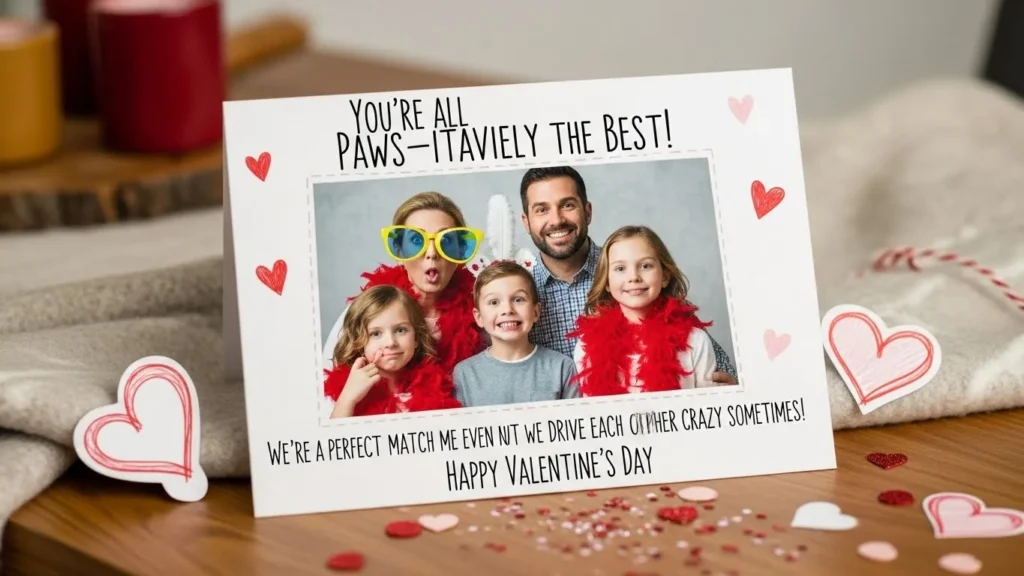 Funny Valentine Messages for Family