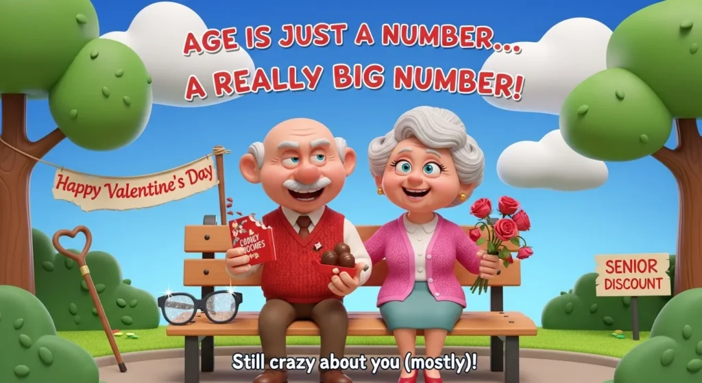 Funny Valentine Messages for Senior Citizens