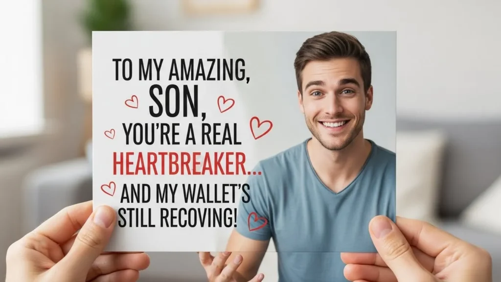 Funny Valentine Messages for Son That’ll Make Him Smile