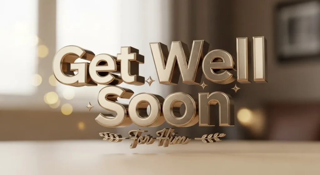 Get Well Soon Messages for Him