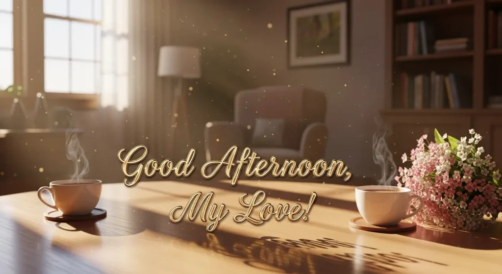Good Afternoon Love Messages for Girlfriend