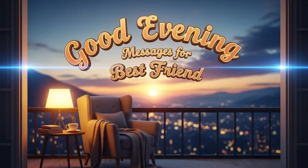 Good Evening Messages for Best Friend