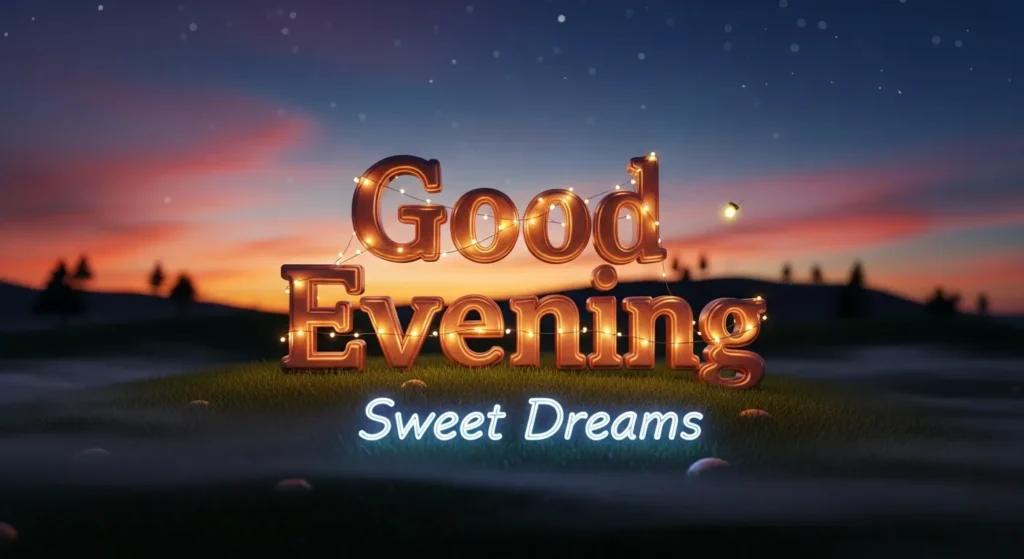 Good Evening Messages for Crush