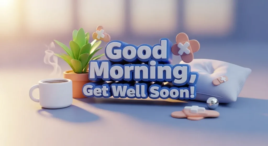 Good Morning Get Well Soon Messages for Him