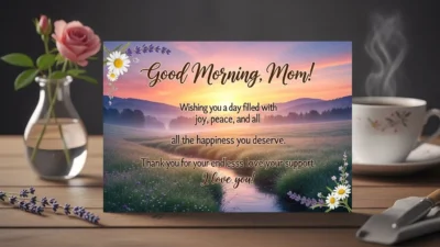 Good Morning Messages for Mom