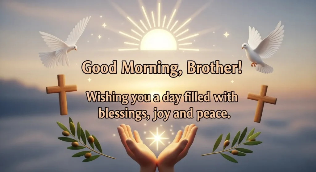 Good Morning Messages with Blessings for Brother