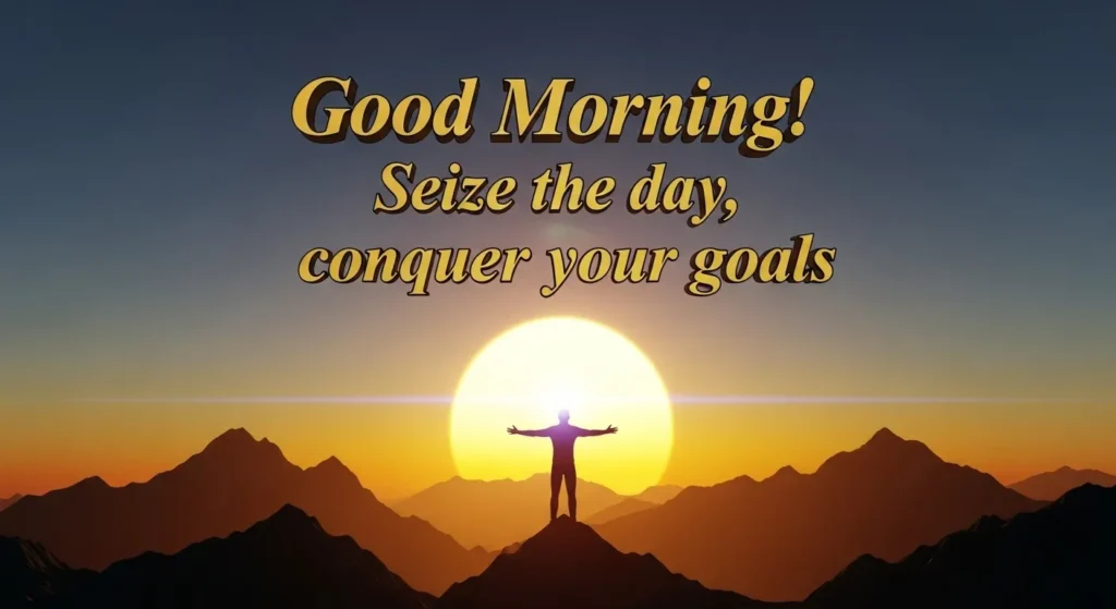 Good Morning Motivational Messages for Him 