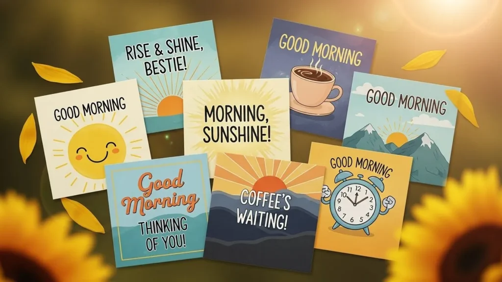 Good Morning Short Messages for Best Friend 🌞