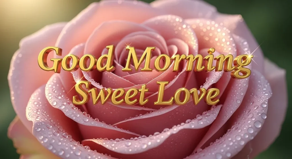 Good Morning Sweet Love Message