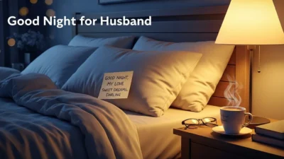 Good Night Messages for Husband