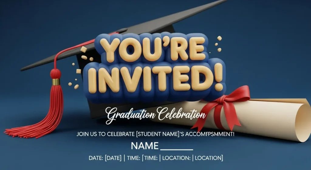 Graduation Invitation Messages