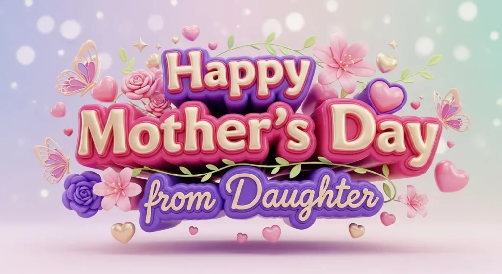 Happy Mothers Day Messages from Daughter