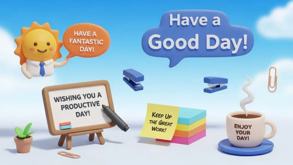 Have a Good Day Messages for Colleagues