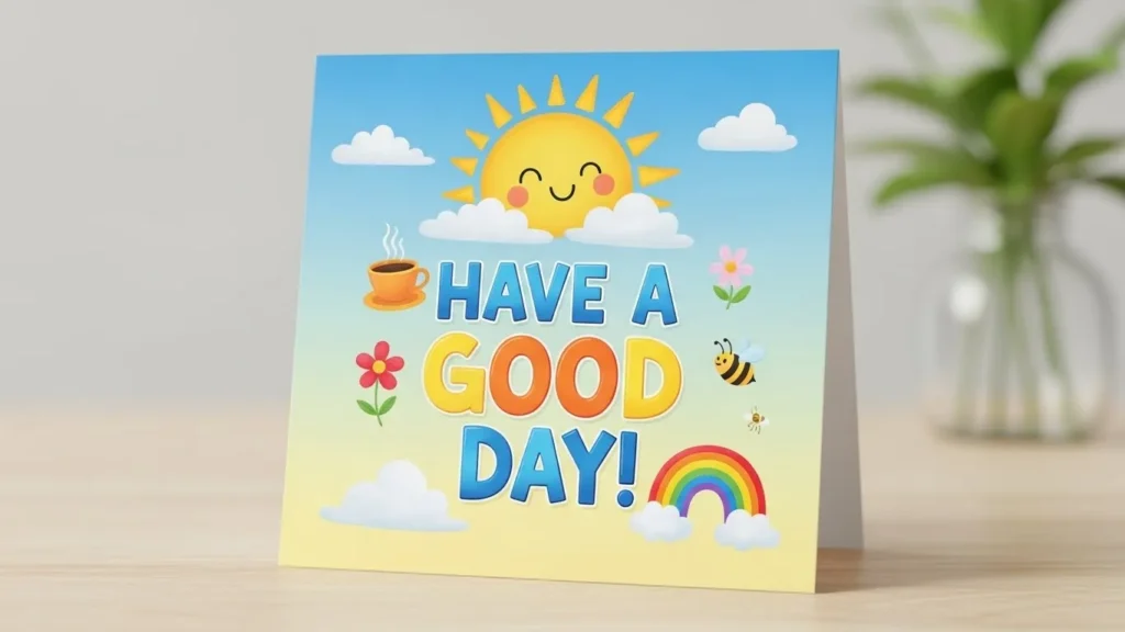 Have a Good Day Messages for Friends