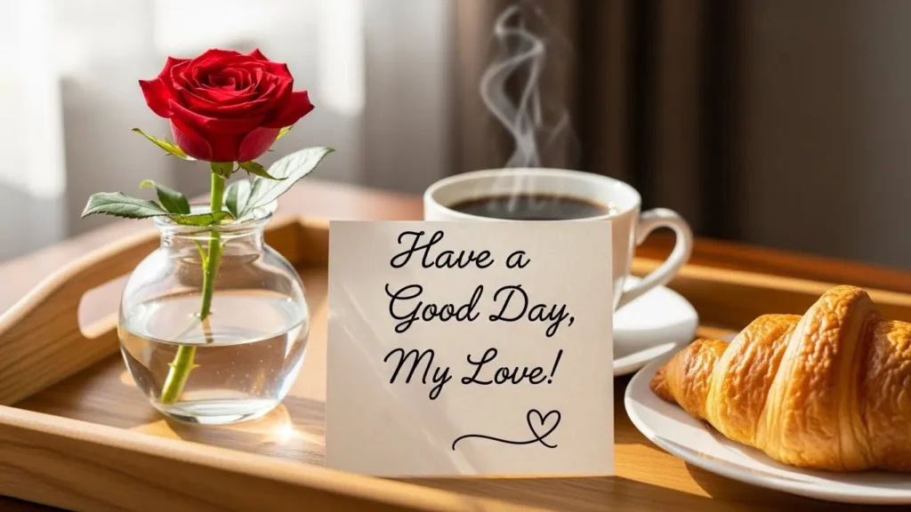 Have a Good Day Messages for Love