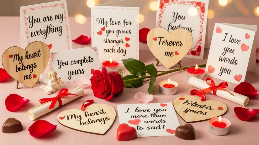 Heartfelt Mushy Valentines Messages