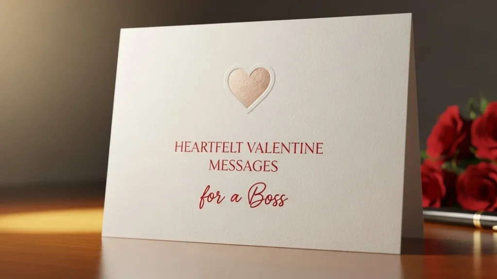 Heartfelt Valentine Messages for Boss