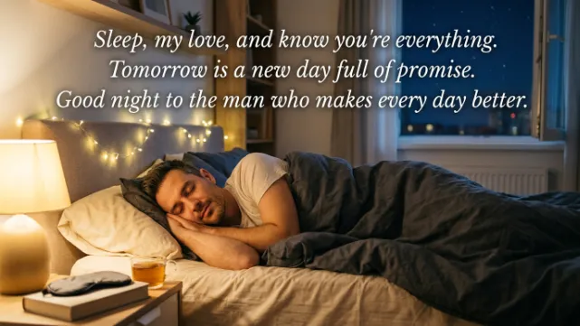 Inspirational Good Night Messages for Husband
