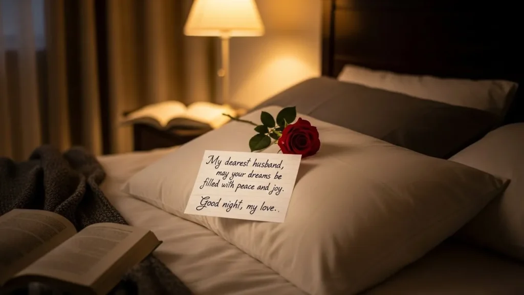 Inspiring Good Night Messages for Husband