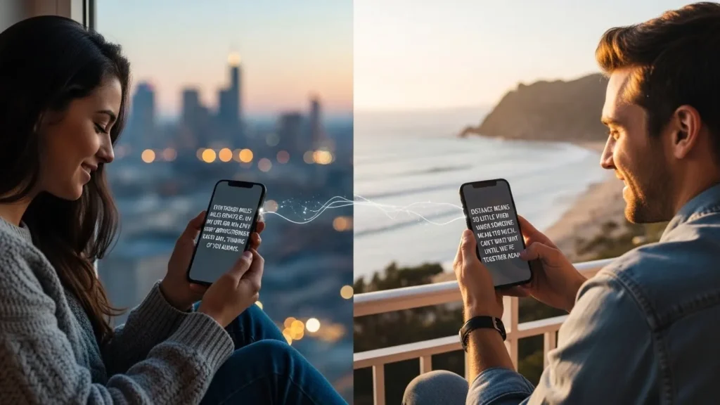 Long Distance Love Messages