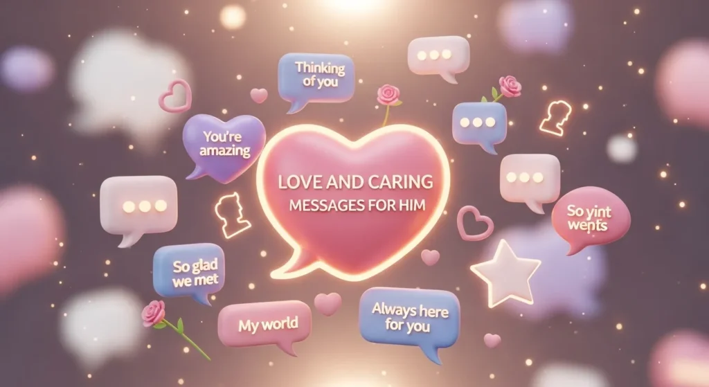 Love and Caring Messages for Him 