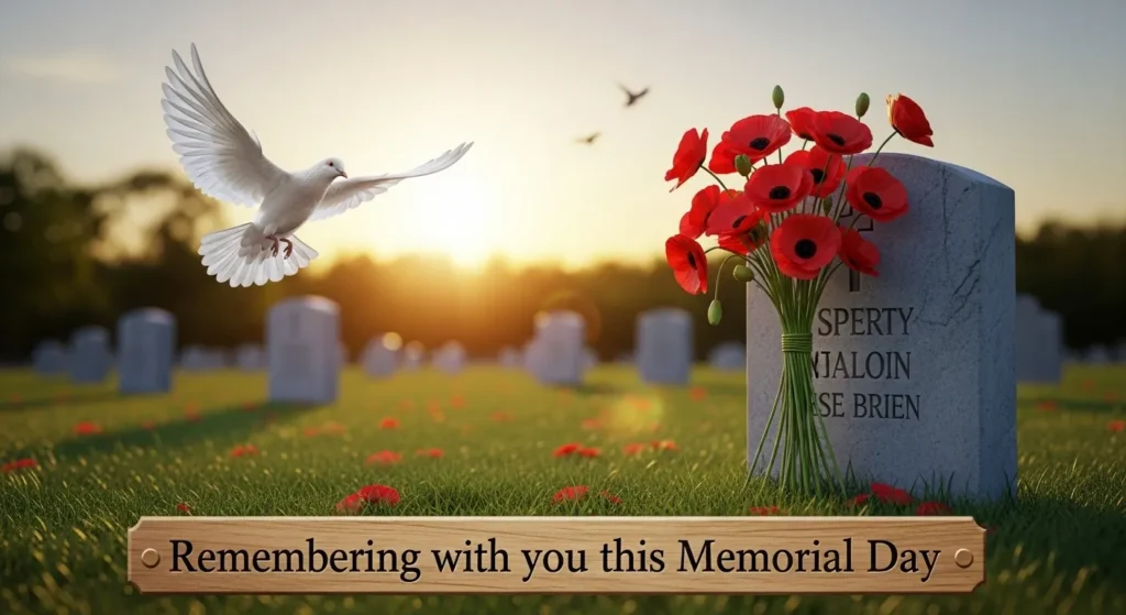 Memorial Day Messages for a Friend Who Lost Someone 🕊️